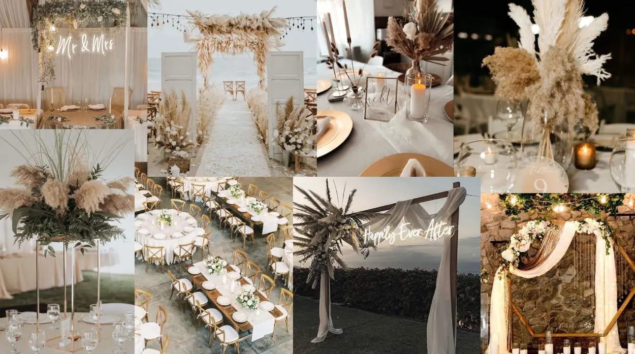 Boho Glam Decor Rental Theme