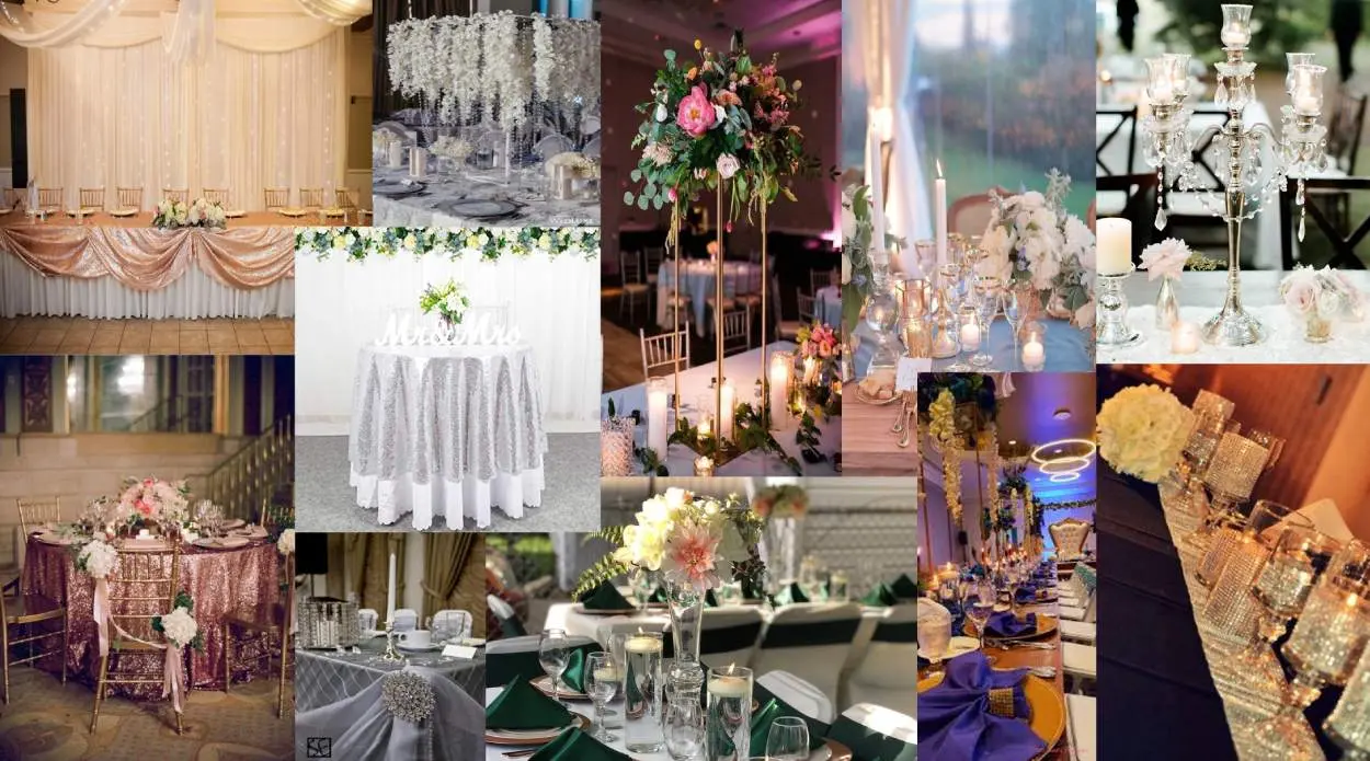 Glitz and Glam Decor Theme