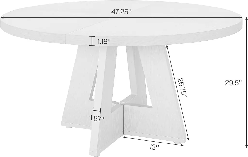48 Inch White Table.webp