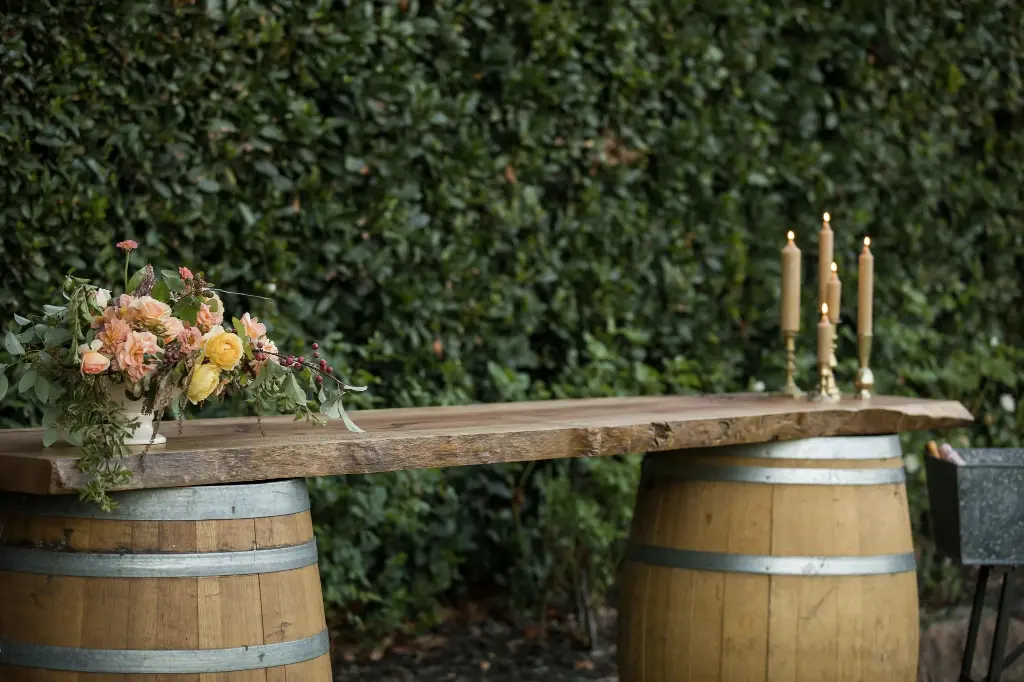 LIve Edge with Two Wine Barrels.webp