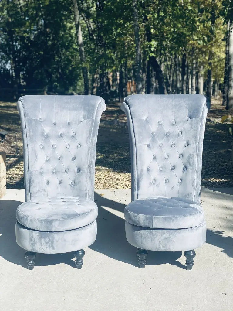 Luxury Silver Velvet Chair.webp