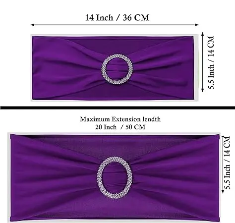 purple spandex chair bow.webp