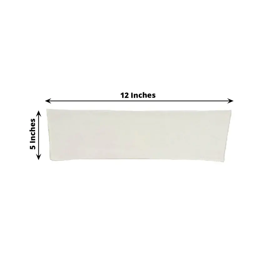 Spandex Chair Bow_ Ivory-No Buckle.webp