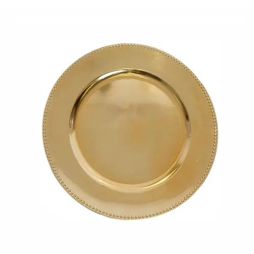 Charger:  Gold Round