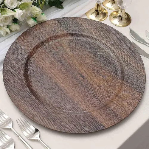 Charger: Wood Grain