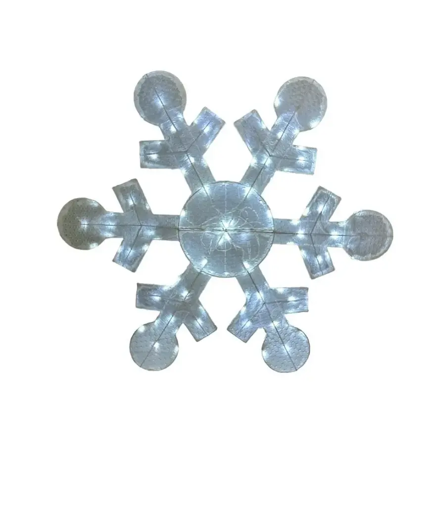 Large 48" LED Snowflake