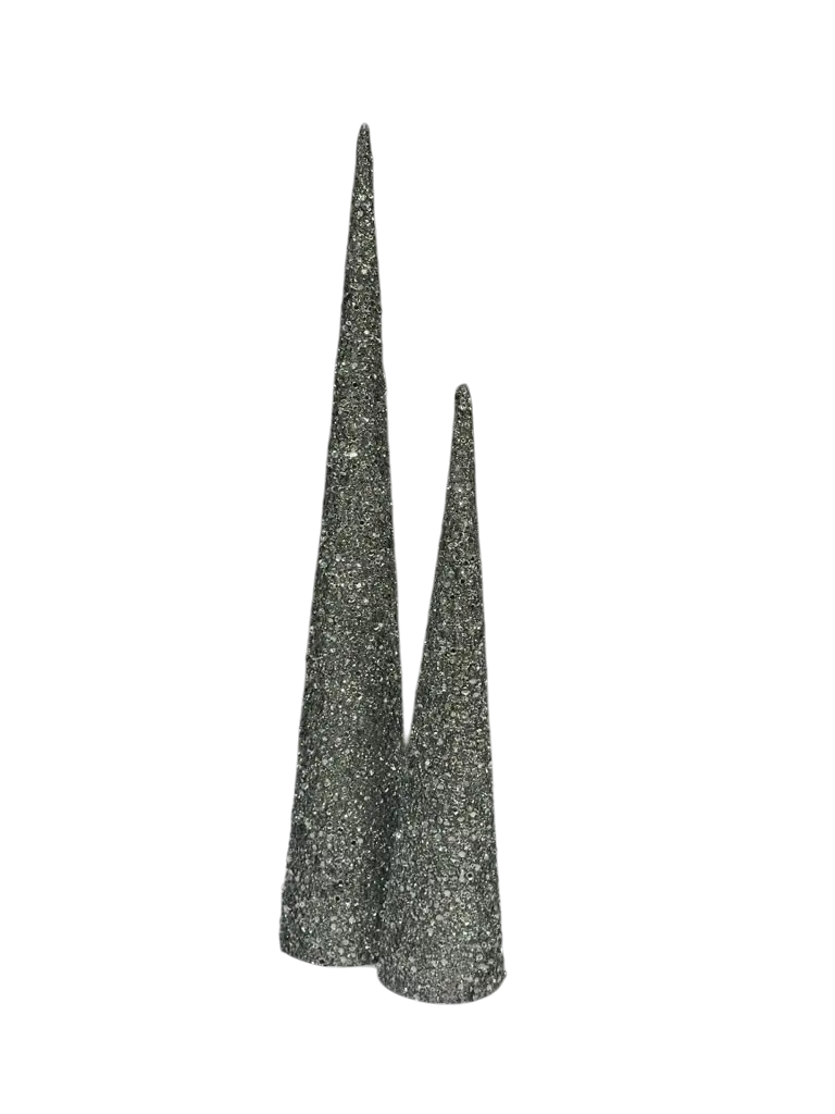 Silver Tree Cone Set 