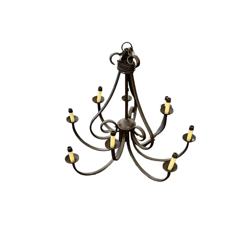 Dark Brown Hanging Candelabra