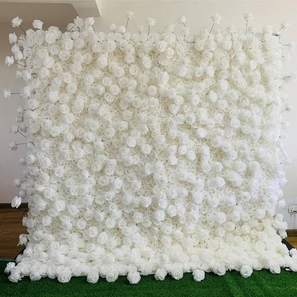 White Rose Wall