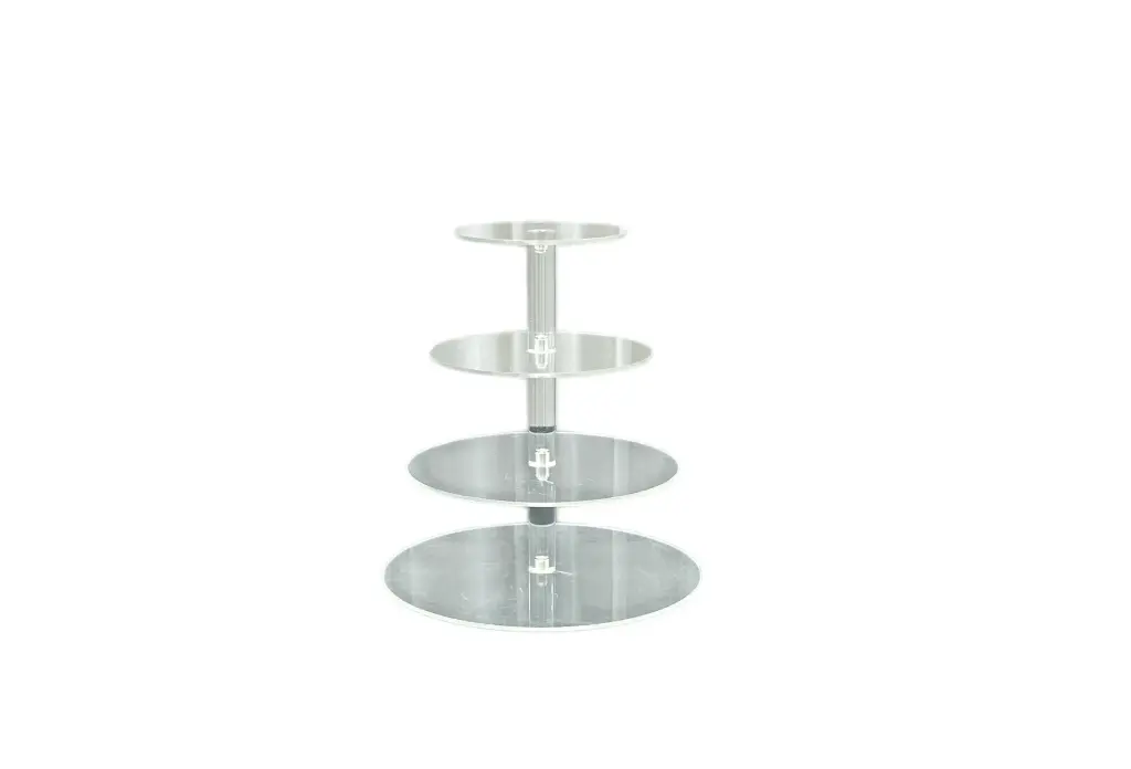 Round Acrylic Dessert Display