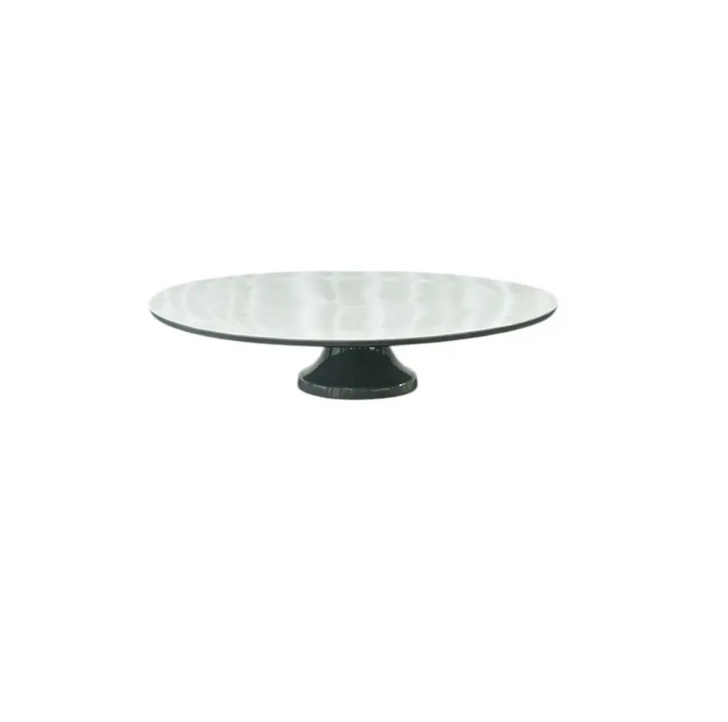 Gray 13" Cake Stand 