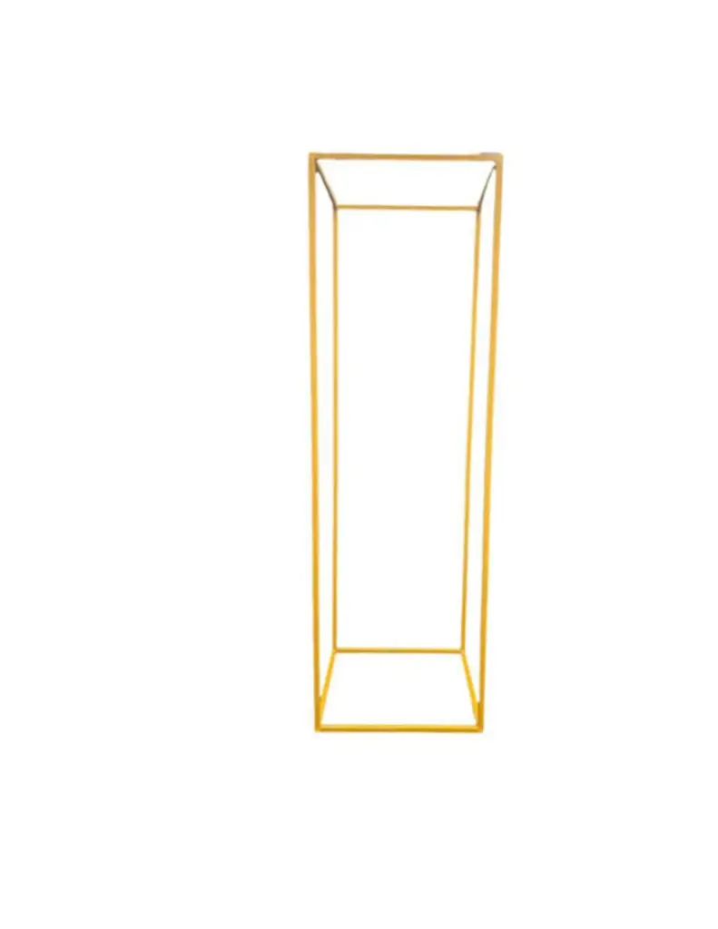 Floral Stand: 40" Gold 