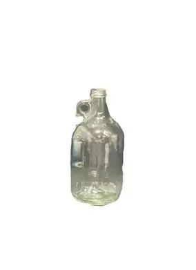 Clear Whiskey Jug Vases