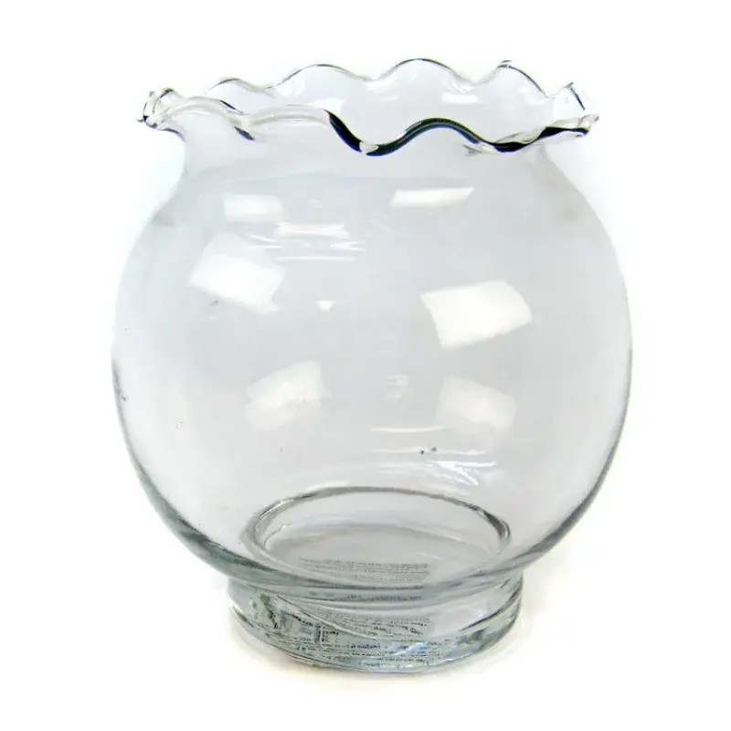 Crimped Edge Small Fishbowl 