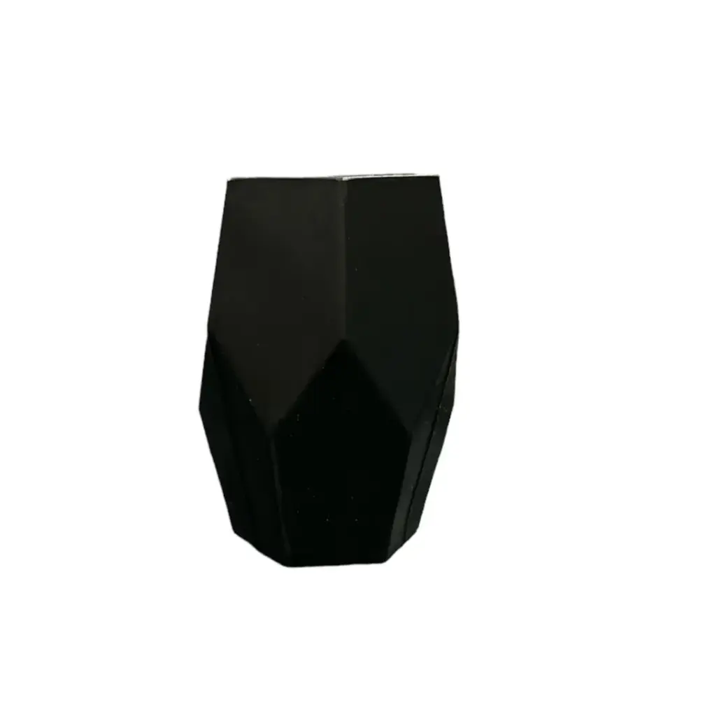Black Pentagon Vases 
