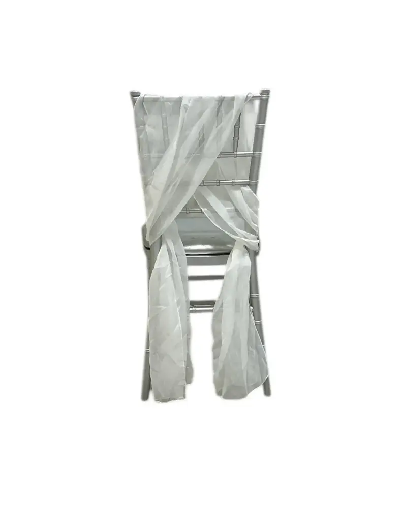 Chiavari Chair Sash: Ivory