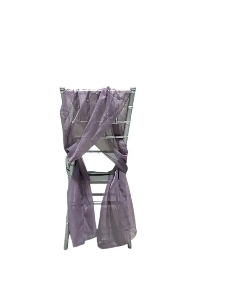 Chiavari Chair Sash: Amethyst