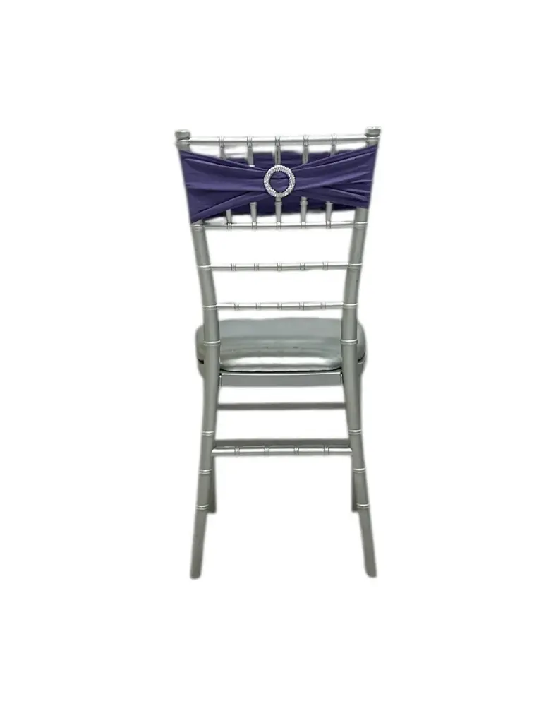Spandex Chair Bow: Amethyst