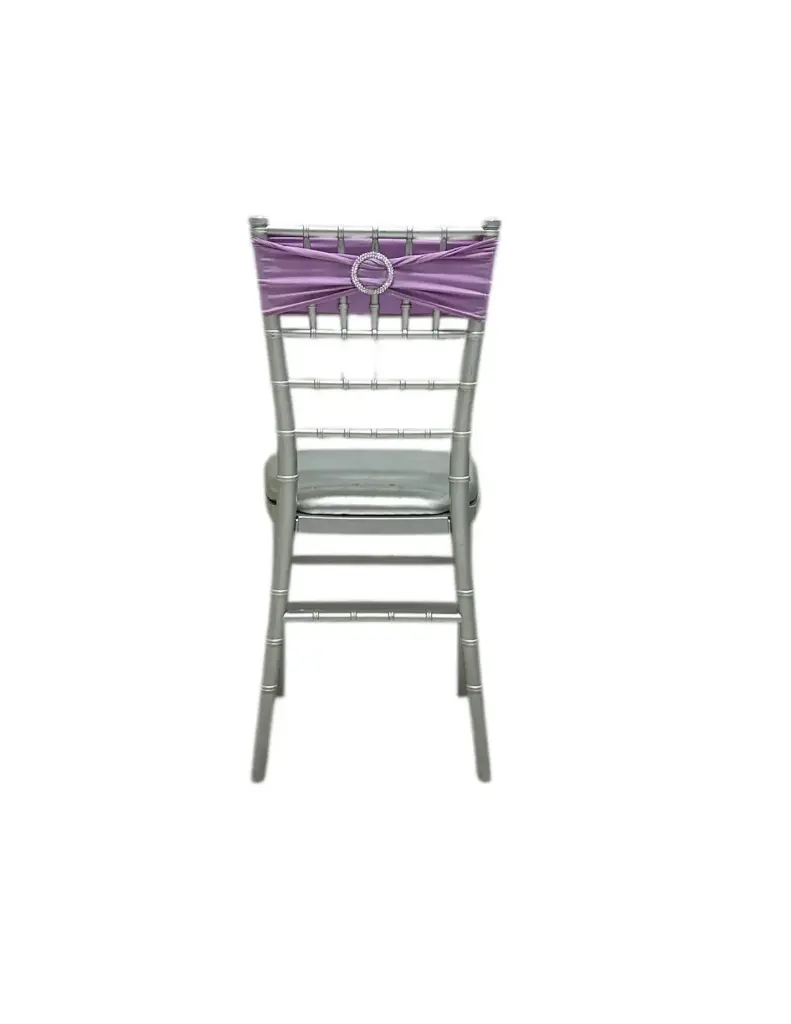 Spandex Chair Bow: Lavender 
