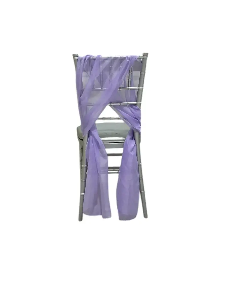 Chiavari Chair Sash: Lavender