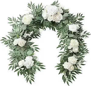 Garland: White Floral 