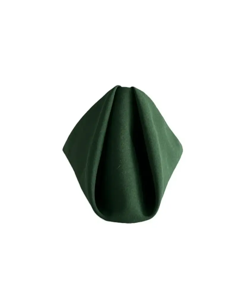 Napkins:  Dark Green
