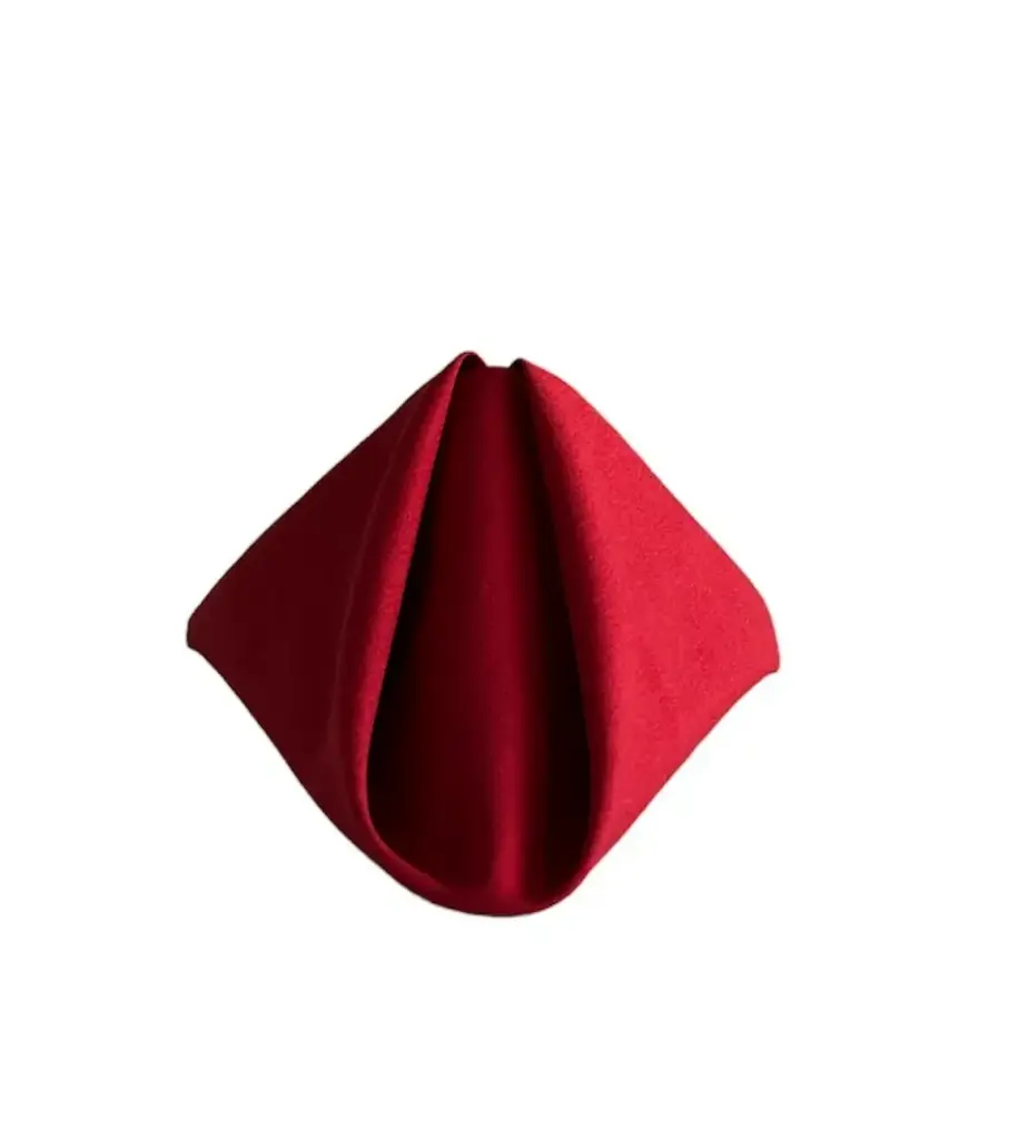 Napkins:  Red