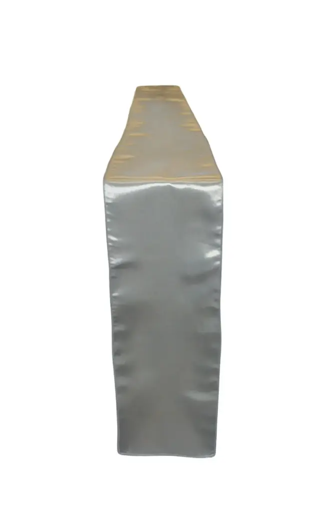Table Runner: Silver Satin