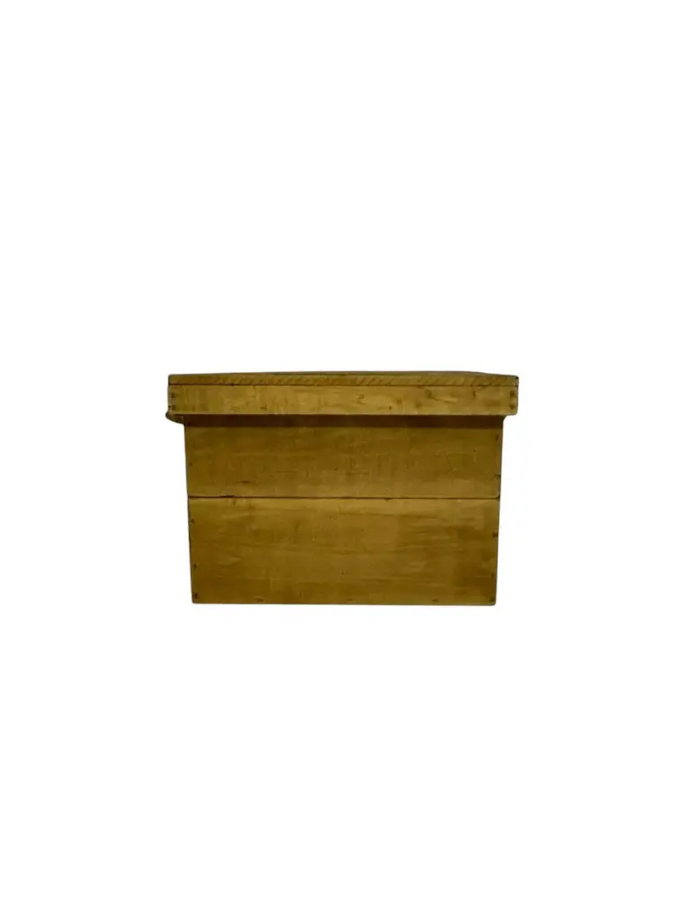 Light Wood Card Box 