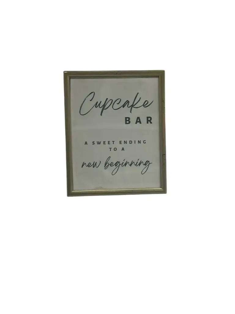 Dessert Sign:  Cupcake Bar 