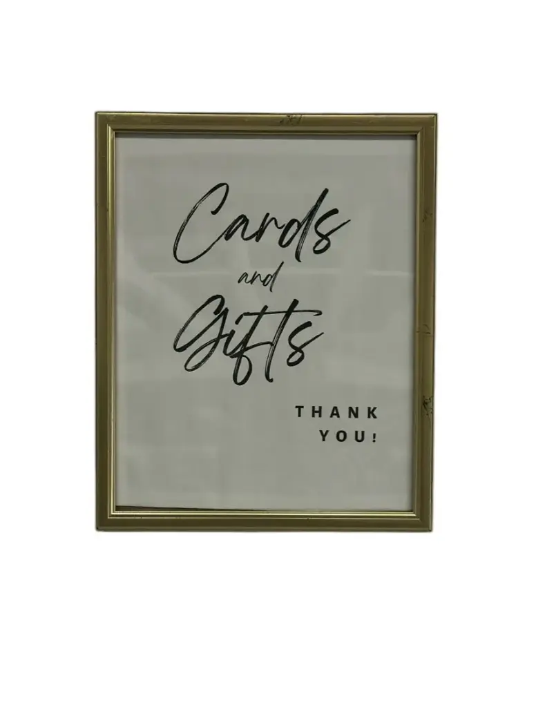 Sign:  Cards & Gifts 