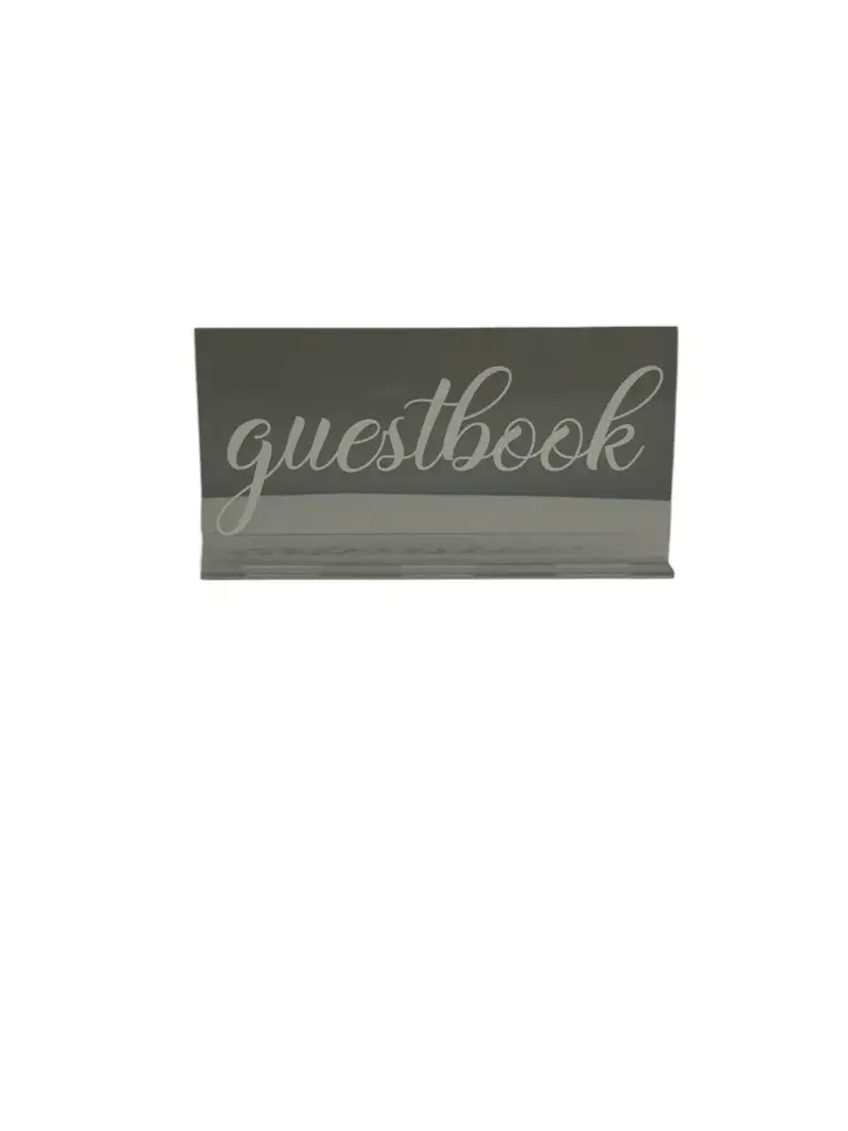 Guestbook Acrylic 