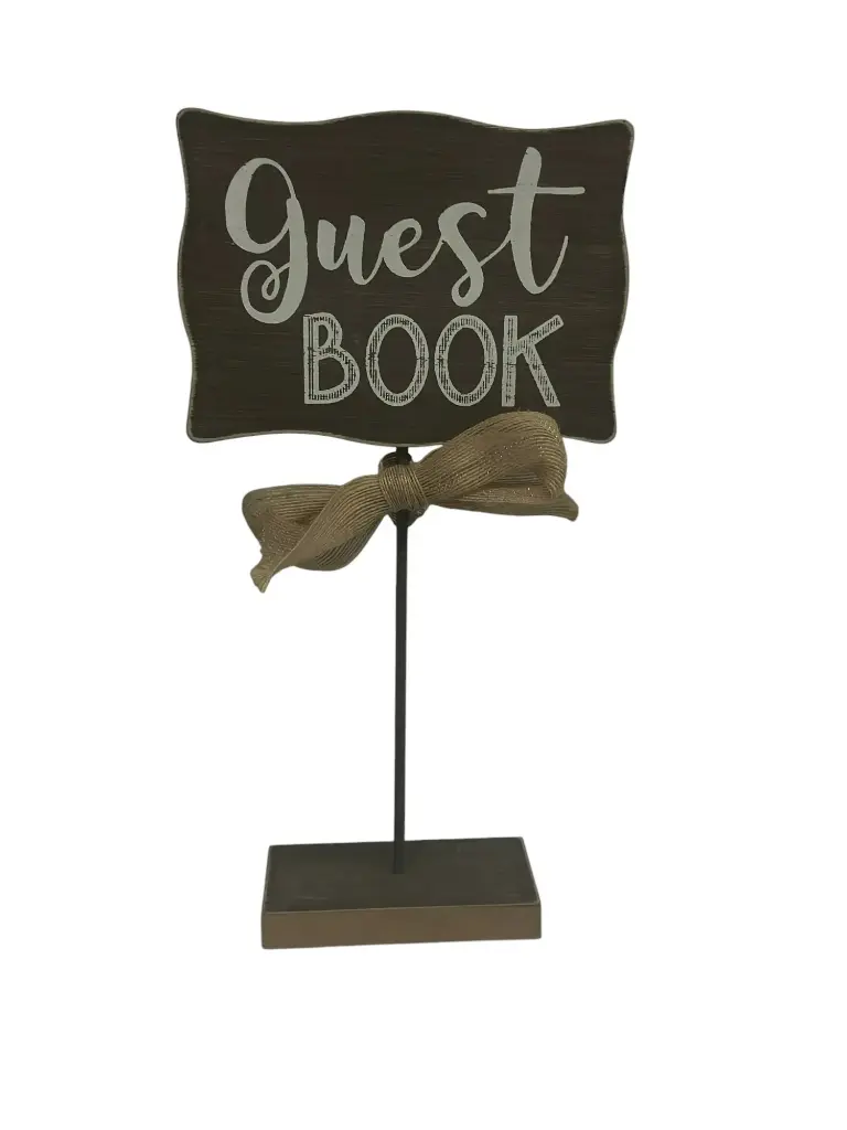 Guestbook on a Stand 