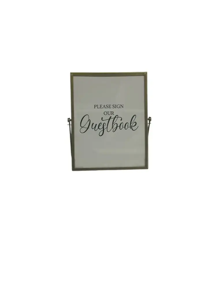 Guestbook-Floating Frame 