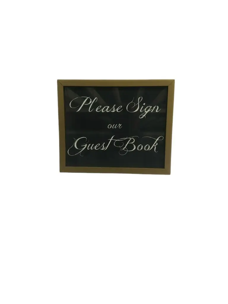 Guestbook-Interchangeable Frame 