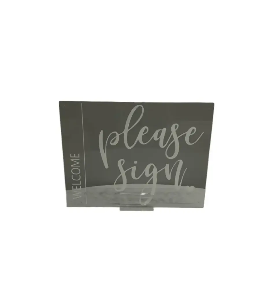 Guestbook:  Welcome-Please Sign 