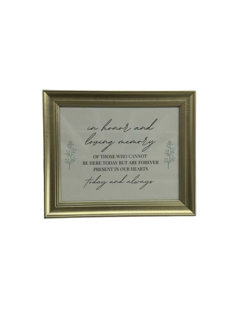Memorial:  In Honor and Loving Memory... 