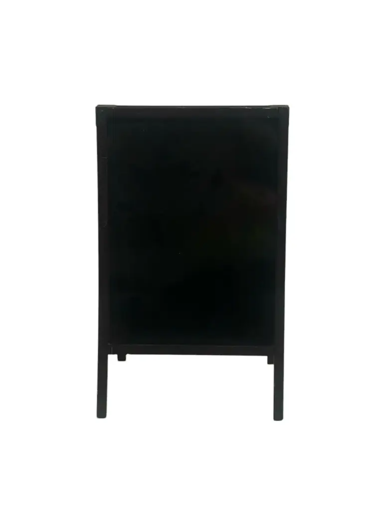 Black Sidewalk Sign 