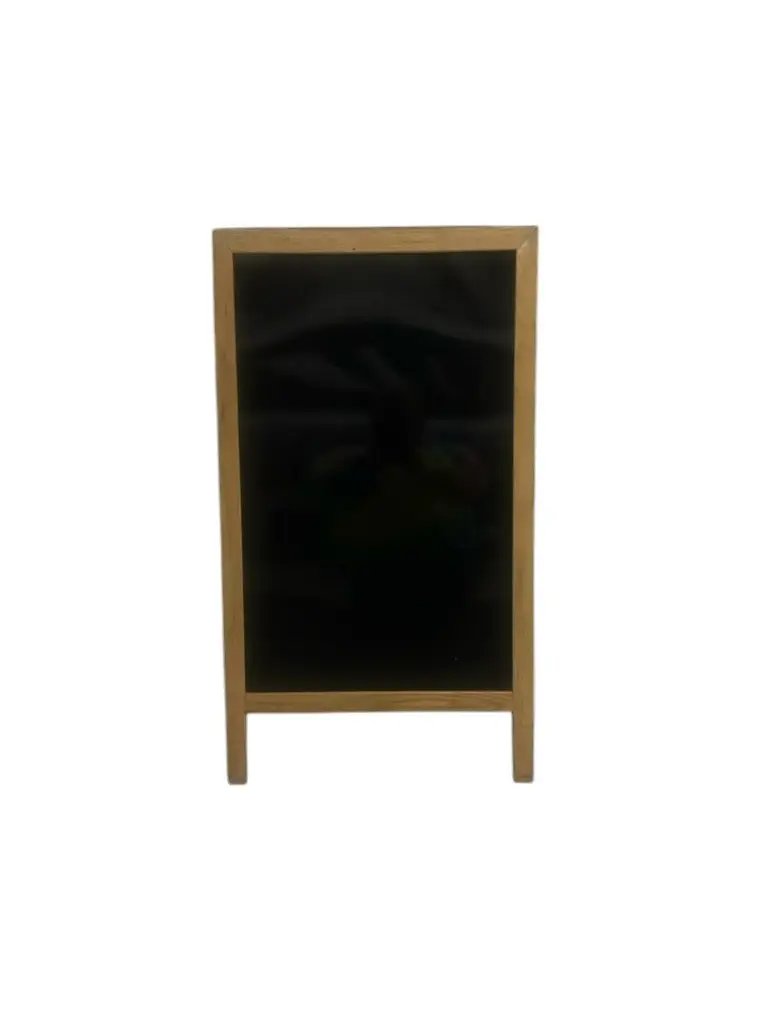 Wood Sidewalk Sign 