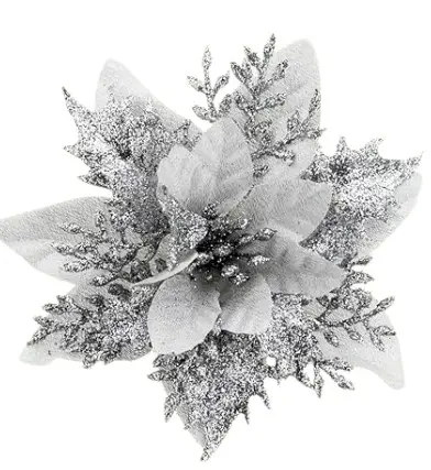 Poinsettia: Silver 