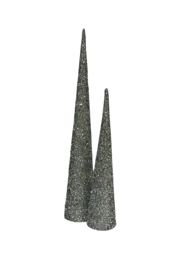 Silver Tree Cone Set 