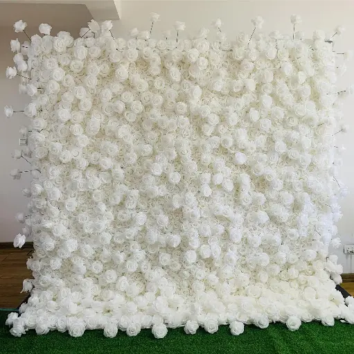 White Rose Wall