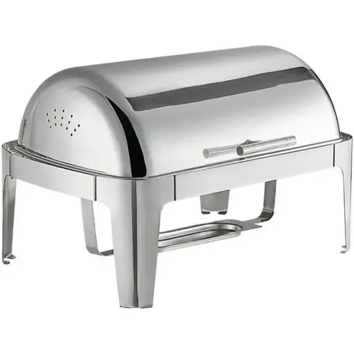 Roll Top Stainless Steel Chafer