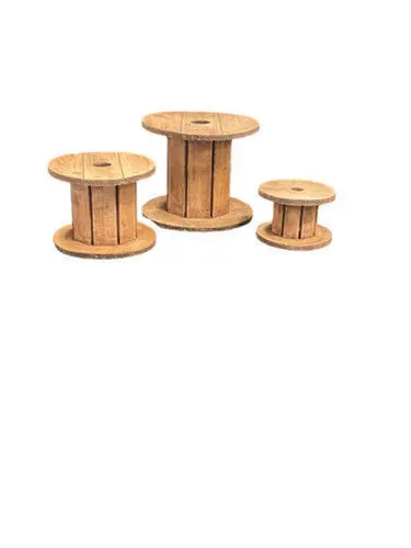 Wood Spindle Dessert Display Set of 3