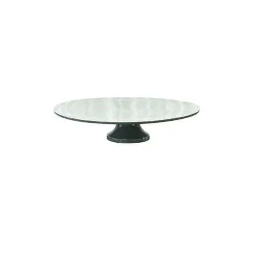 Gray 13" Cake Stand 