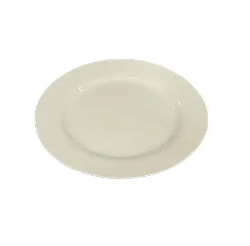 Ivory Dinner Plate 10.5"