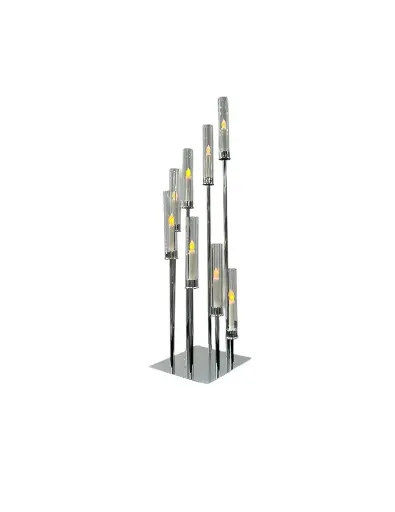 Silver 8-Arm Candelabra 