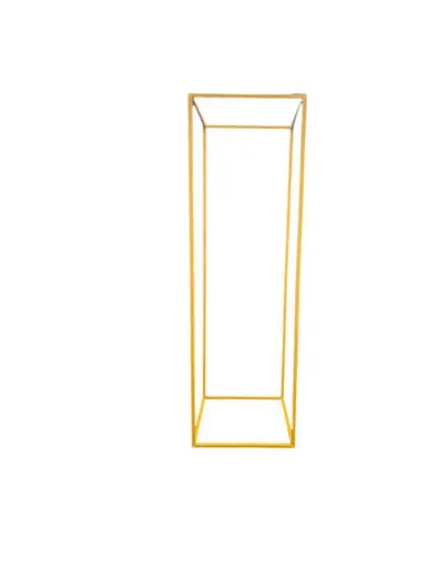 Floral Stand: 40" Gold 
