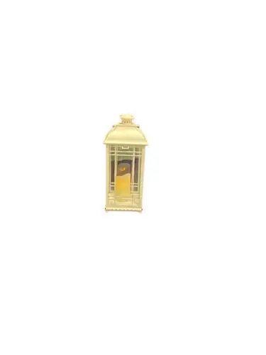 Lantern: White Metal Decorative-Small 
