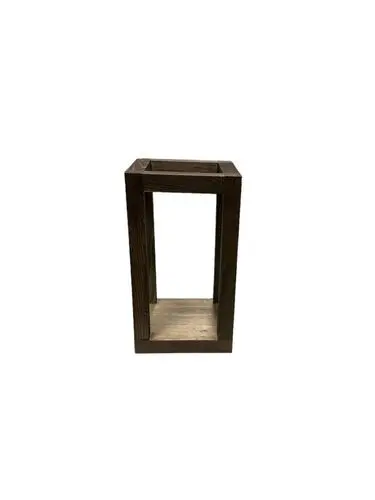 Lantern: Burnt Wood-Medium 